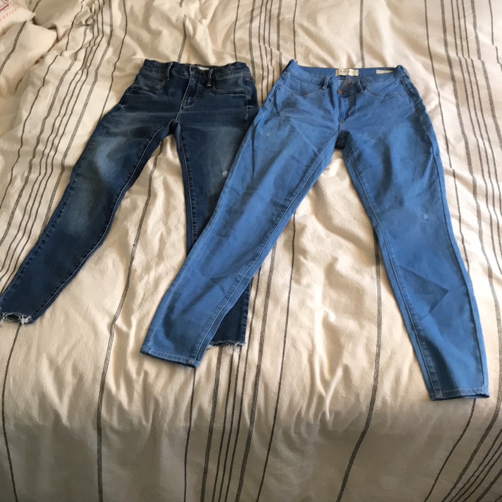 2 Pairs of PacSun Jeggins